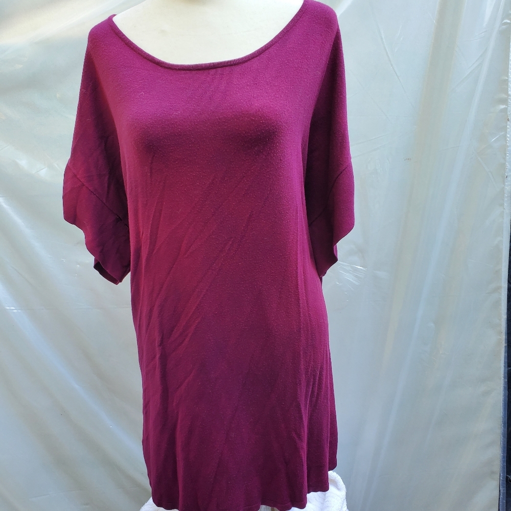 Set of 2 short sleeve sweater tunics